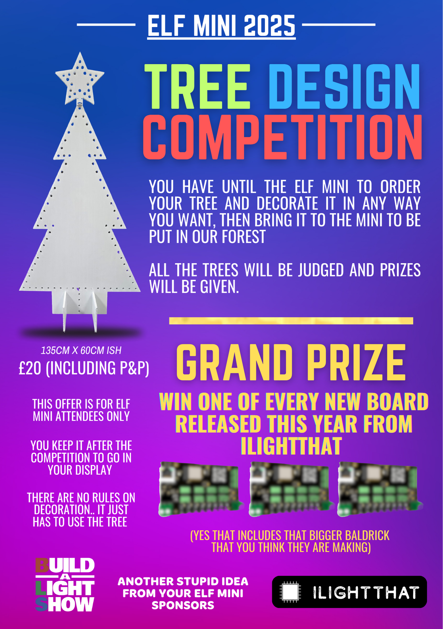 Tree Design Competition Poster